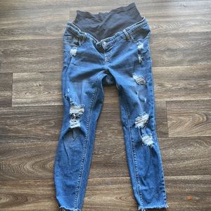 Old navy maternity jeans
